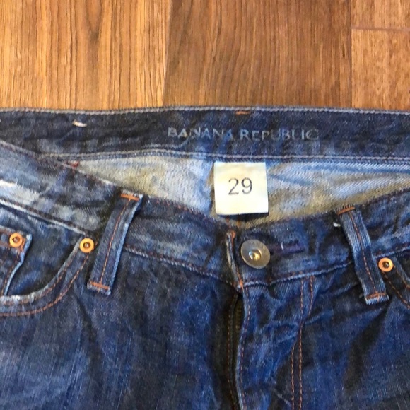 Blue jeans from Banana Republic. - Picture 2 of 5